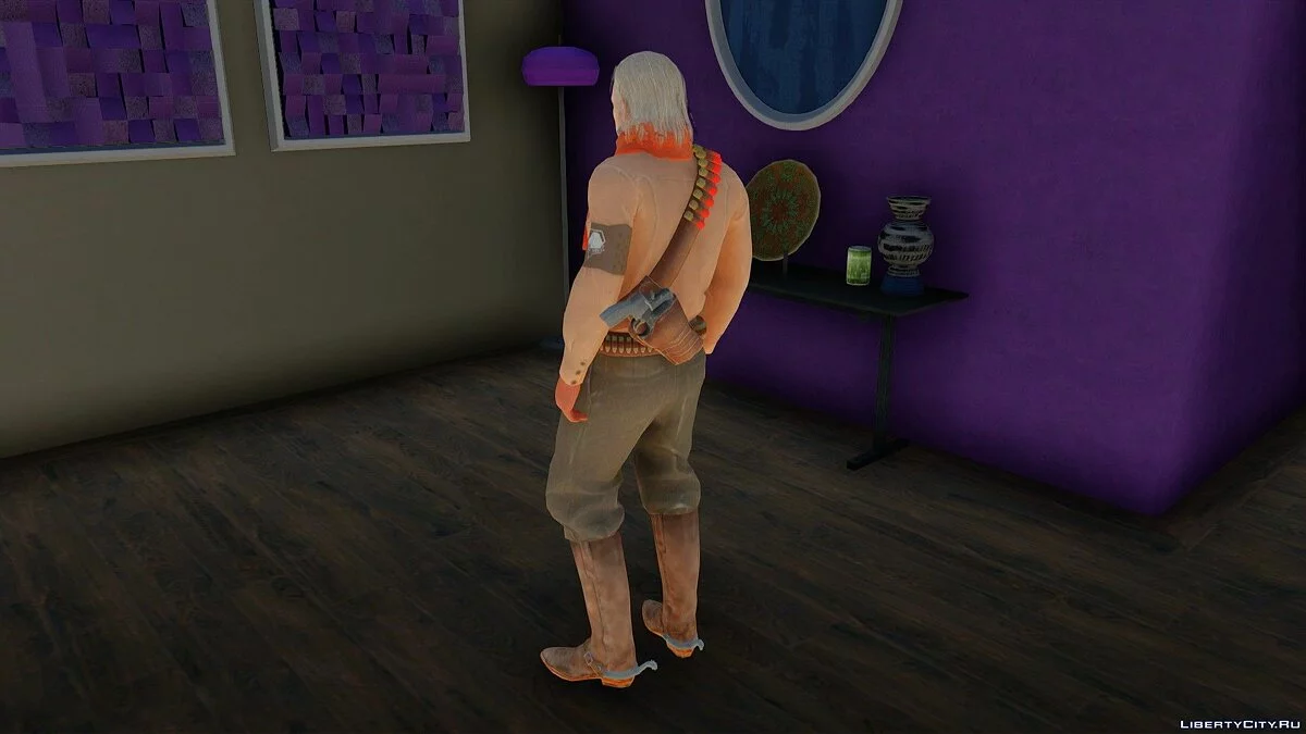 Ocelot from Metal Gear Solid V: The Phantom Pain / GTA San Andreas