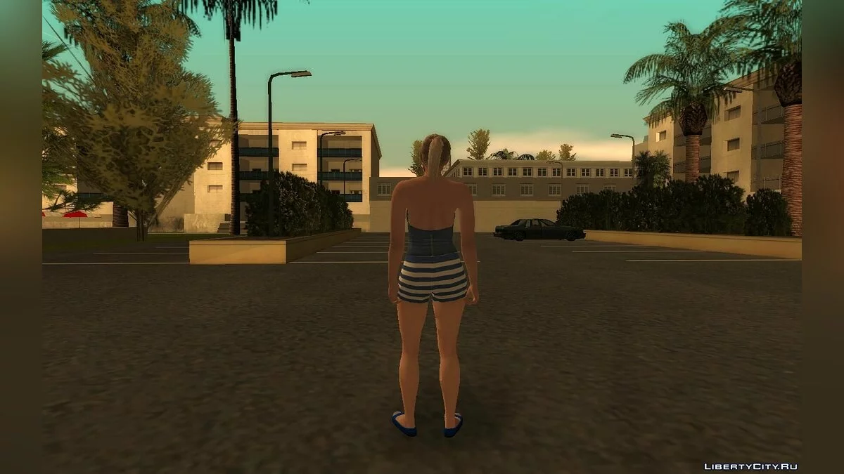 Skin femenino aleatorio de GTA Online #1 / GTA San Andreas