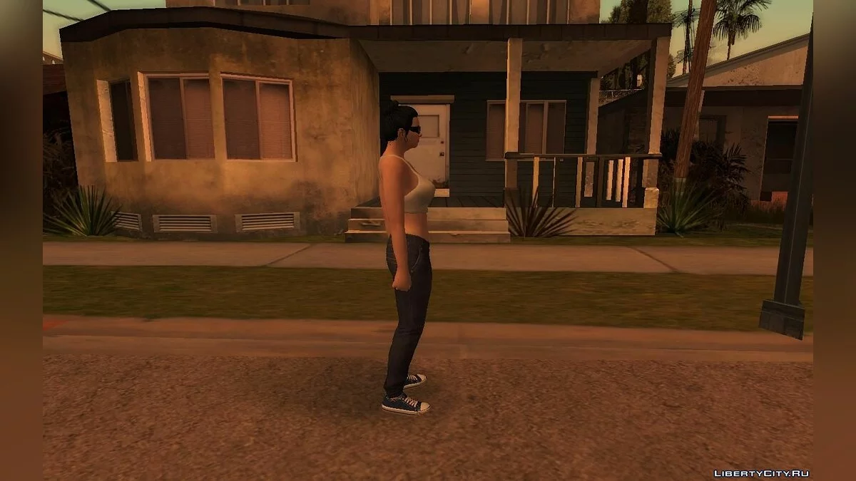 Skin Acak Perempuan dari GTA Online #2 / GTA San Andreas