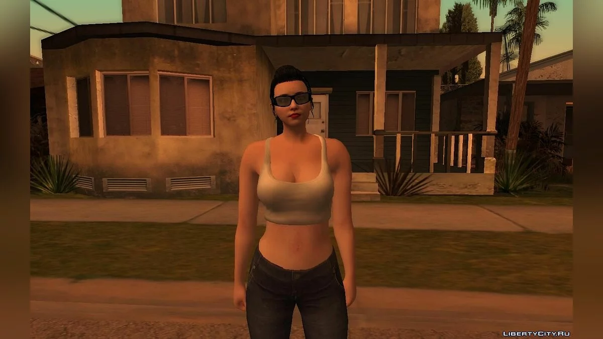 Skin Acak Perempuan dari GTA Online #2 / GTA San Andreas