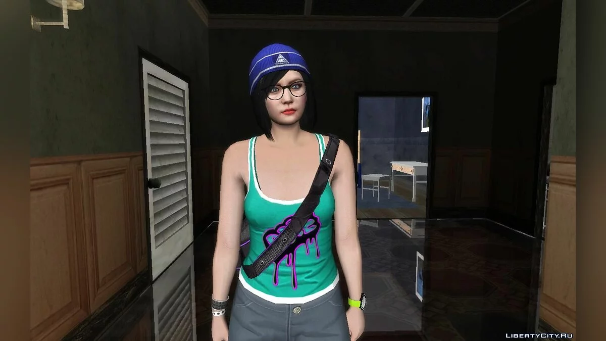 Випадковий скин дівчини з GTA Online #17 / GTA San Andreas
