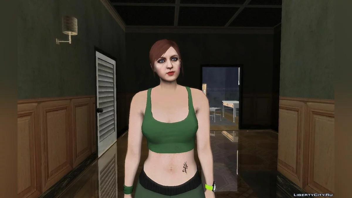 Skin aleatoria de chica de GTA Online (Con chándal) / GTA San Andreas