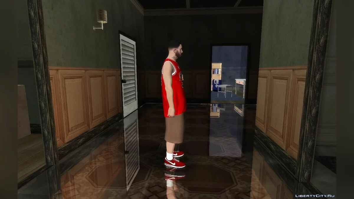 Випадковий скин з GTA Online #14 (Форма MJ 23 з Chicago Bulls) / GTA San Andreas