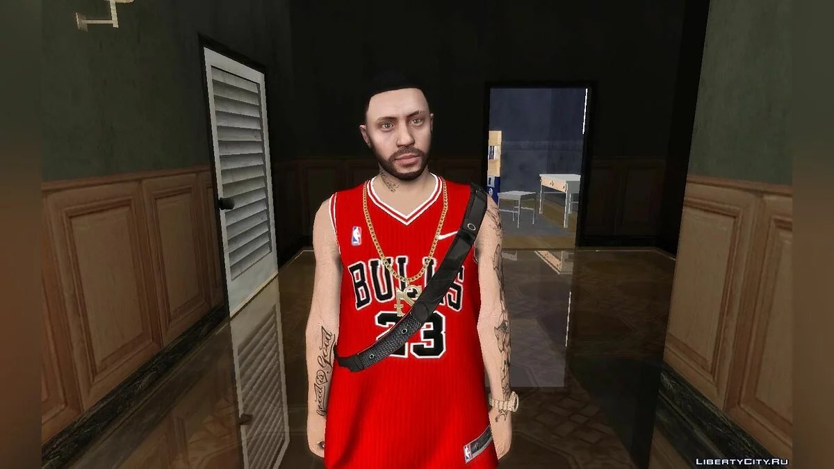 Випадковий скин з GTA Online #14 (Форма MJ 23 з Chicago Bulls) / GTA San Andreas