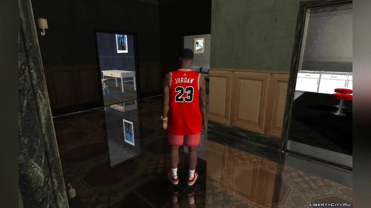 Random Skin from GTA Online #15 (MJ23 Jersey from Chicago Bulls) / GTA San Andreas