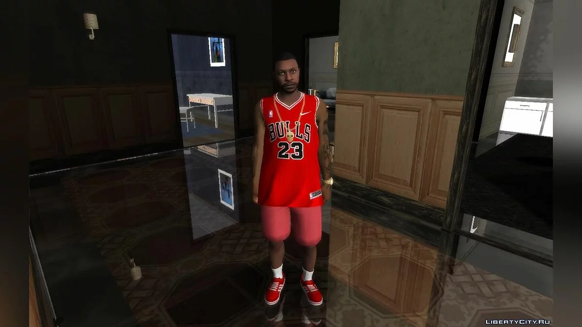 Random Skin from GTA Online #15 (MJ23 Jersey from Chicago Bulls) / GTA San Andreas
