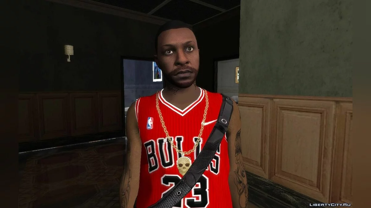 Random Skin from GTA Online #15 (MJ23 Jersey from Chicago Bulls) / GTA San Andreas