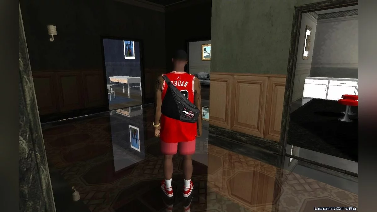Random Skin from GTA Online #15 (MJ23 Jersey from Chicago Bulls) / GTA San Andreas