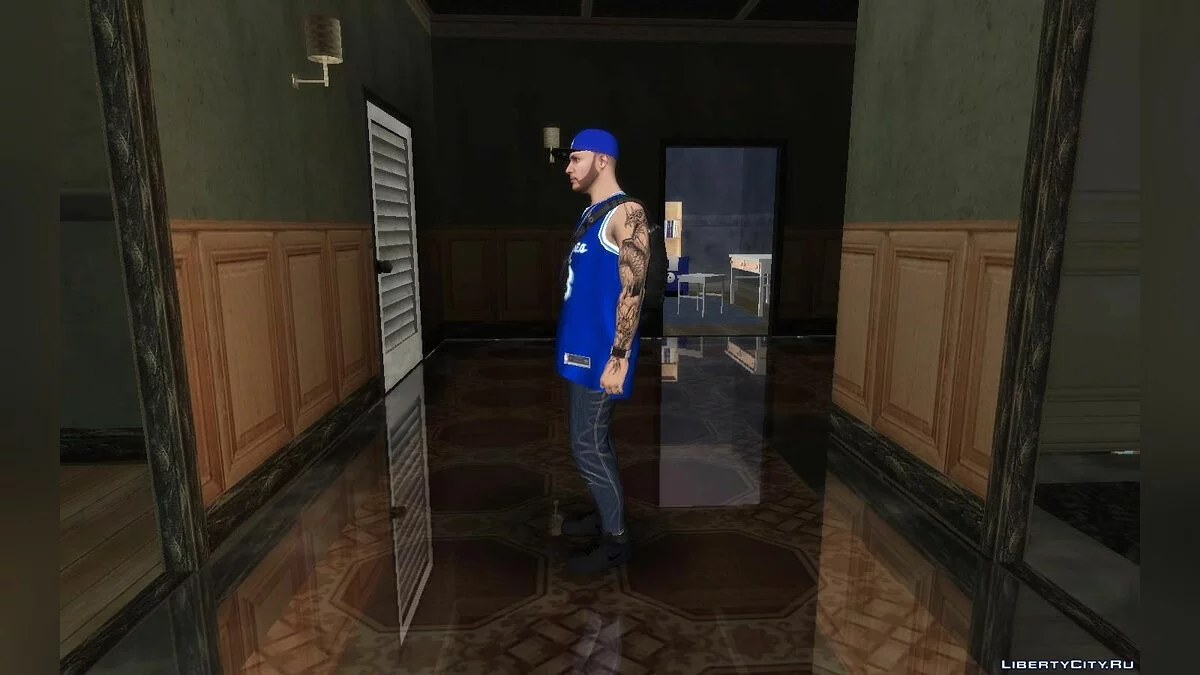 Випадковий скин з GTA Online #16 (Форма Los Angeles Lakers) / GTA San Andreas