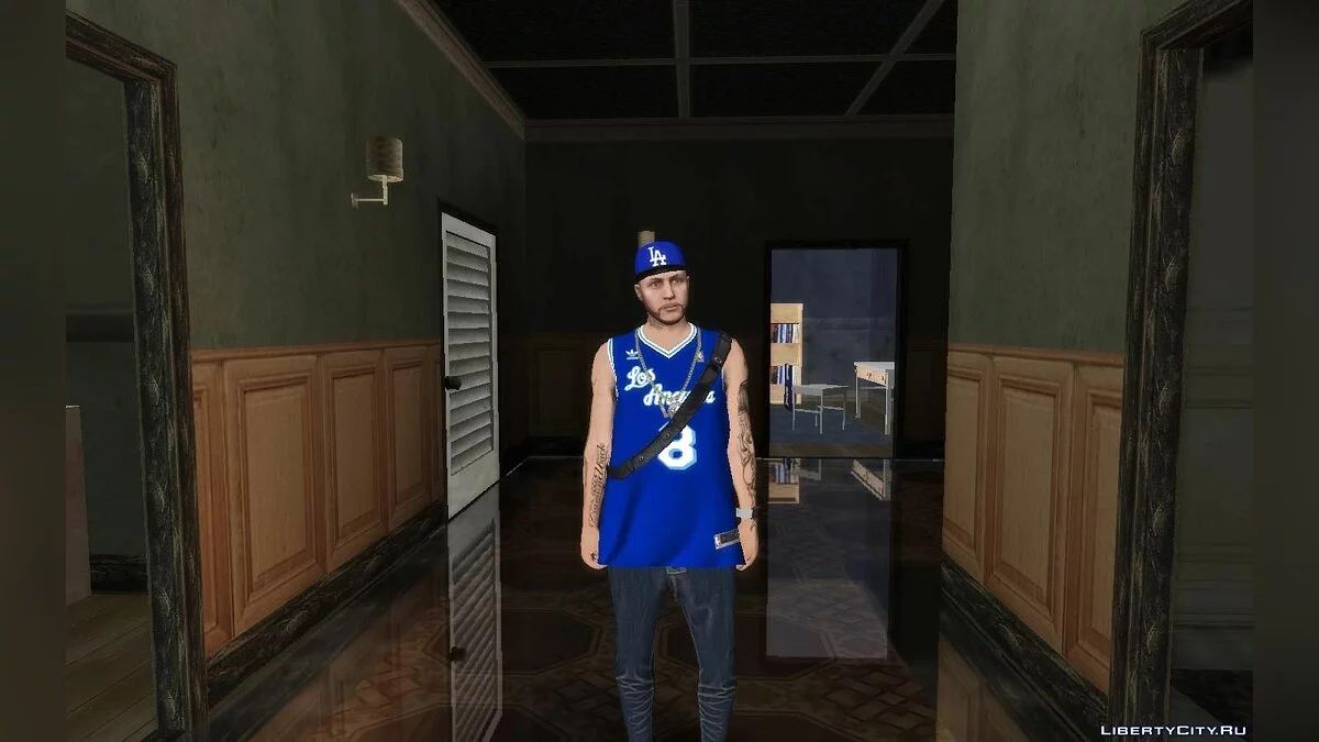 Випадковий скин з GTA Online #16 (Форма Los Angeles Lakers) / GTA San Andreas