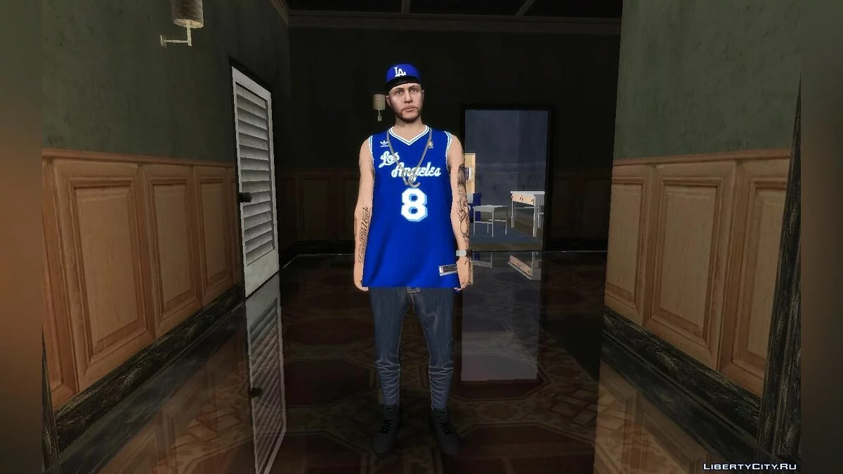 Випадковий скин з GTA Online #16 (Форма Los Angeles Lakers) / GTA San Andreas