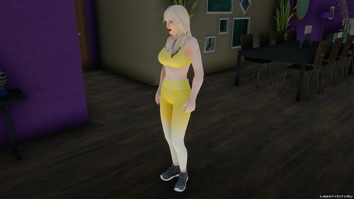 Рейчел у спортивному одязі / GTA San Andreas