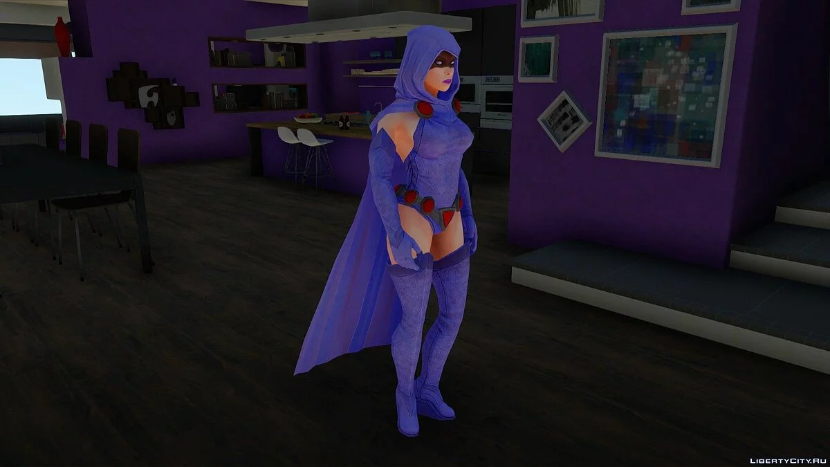 Raven de DC Legends / GTA San Andreas