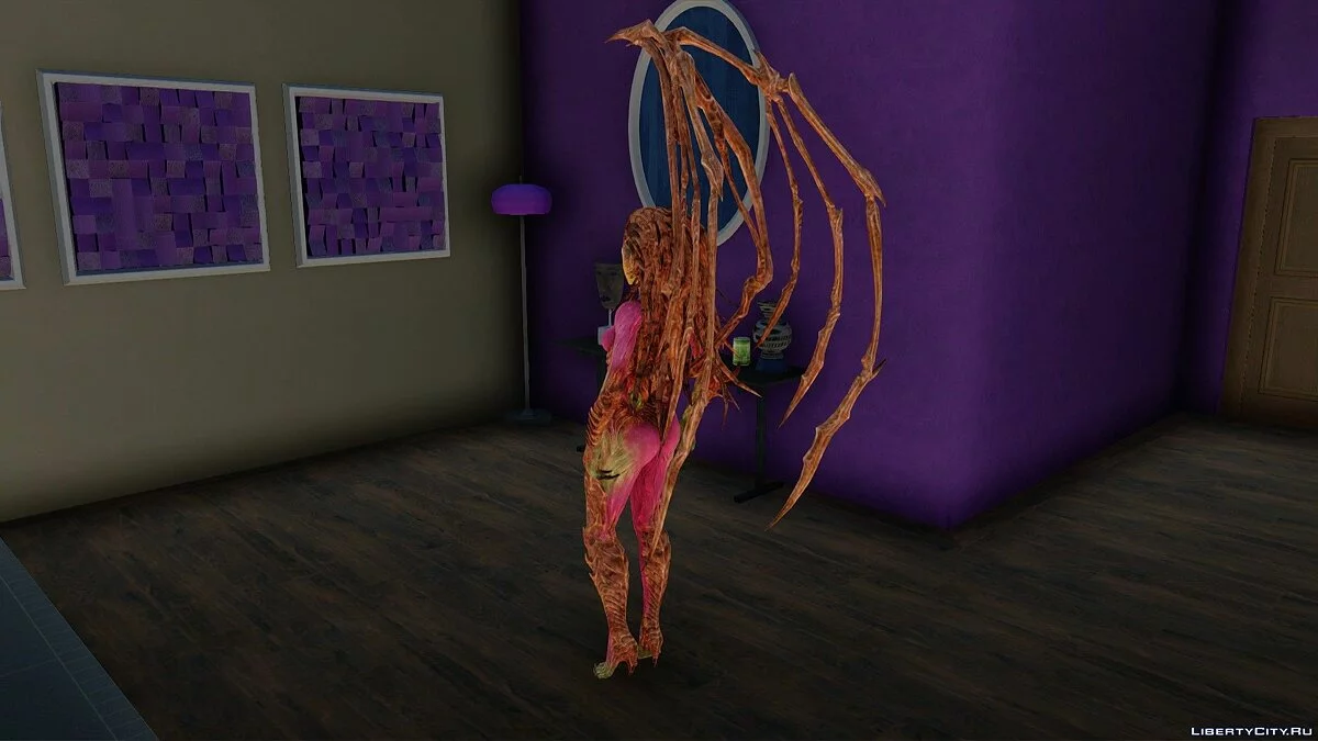Sarah Kerrigan from StarCraft 2 / GTA San Andreas
