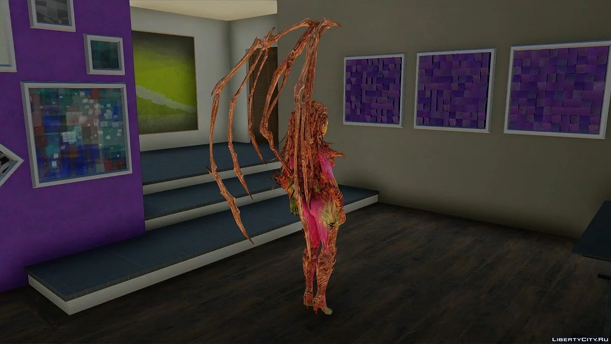 Sarah Kerrigan from StarCraft 2 / GTA San Andreas