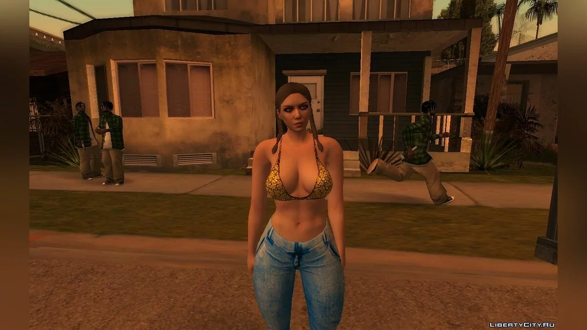 Sexy Girl from GTA Online / GTA San Andreas