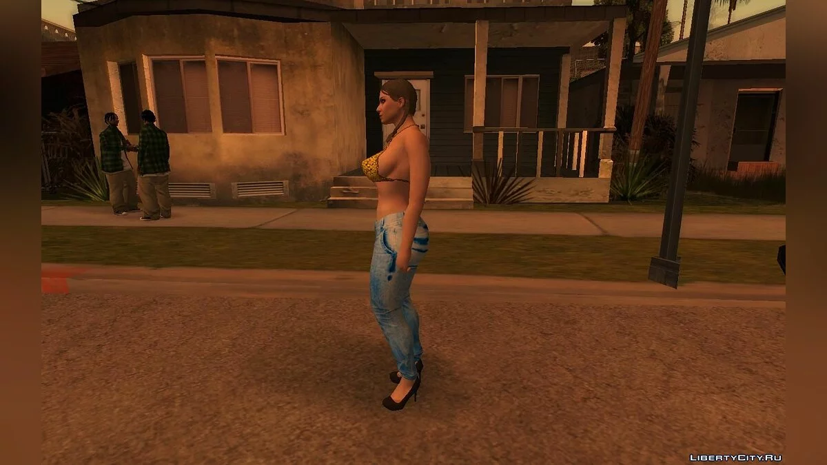 Sexy Girl from GTA Online / GTA San Andreas