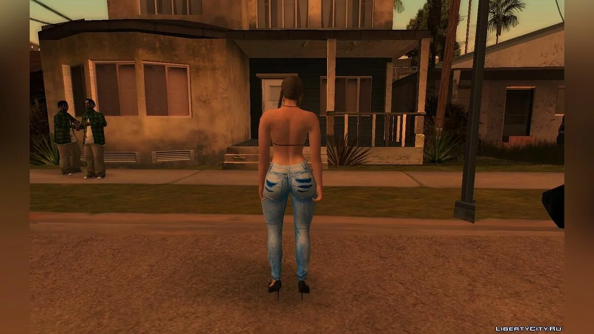 Sexy Girl from GTA Online / GTA San Andreas