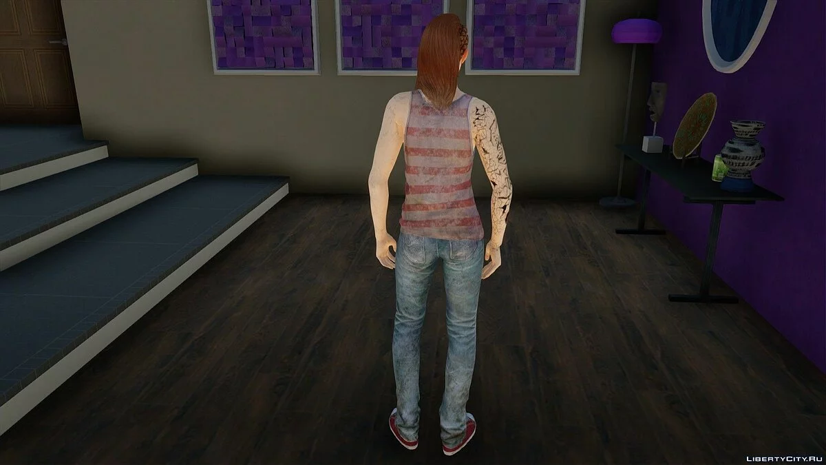 Shelly in The Last of Us: Left Behind Outfit / GTA San Andreas