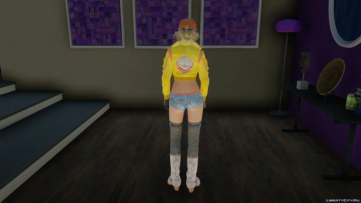 Cindy Aurum de Final Fantasy XV / GTA San Andreas