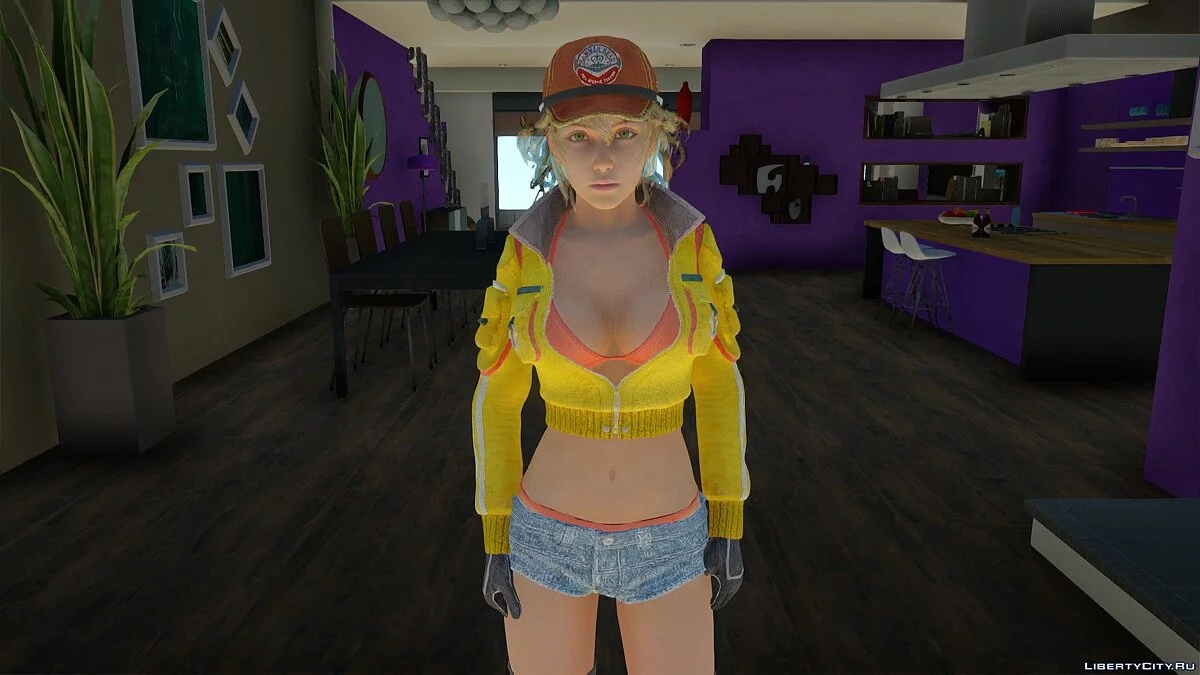 Cindy Aurum de Final Fantasy XV / GTA San Andreas