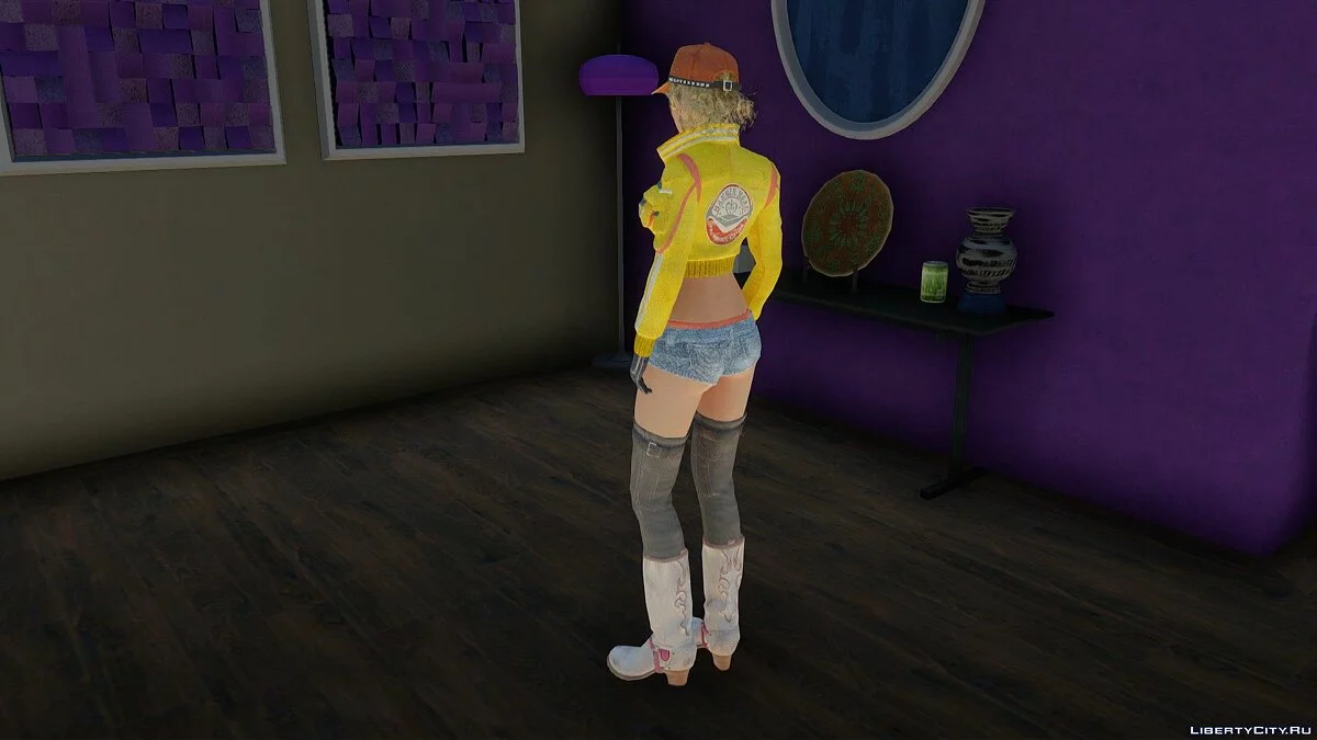 Cindy Aurum de Final Fantasy XV / GTA San Andreas