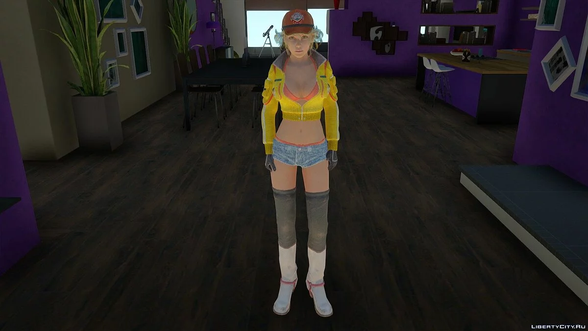 Cindy Aurum de Final Fantasy XV / GTA San Andreas