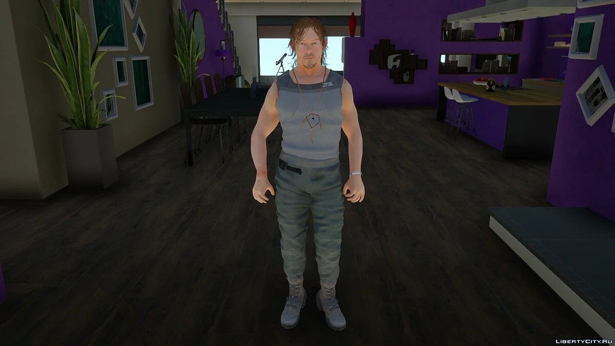 Sam Porter Bridges de Death Stranding / GTA San Andreas
