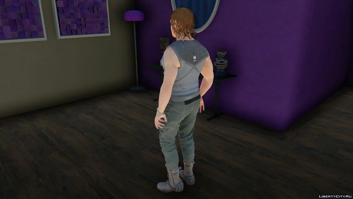 Sam Porter Bridges de Death Stranding / GTA San Andreas