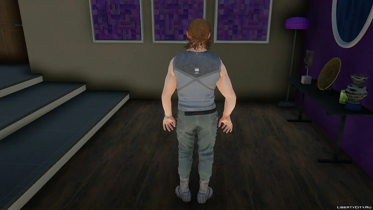 Sam Porter Bridges de Death Stranding / GTA San Andreas