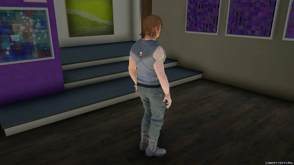 Sam Porter Bridges de Death Stranding / GTA San Andreas