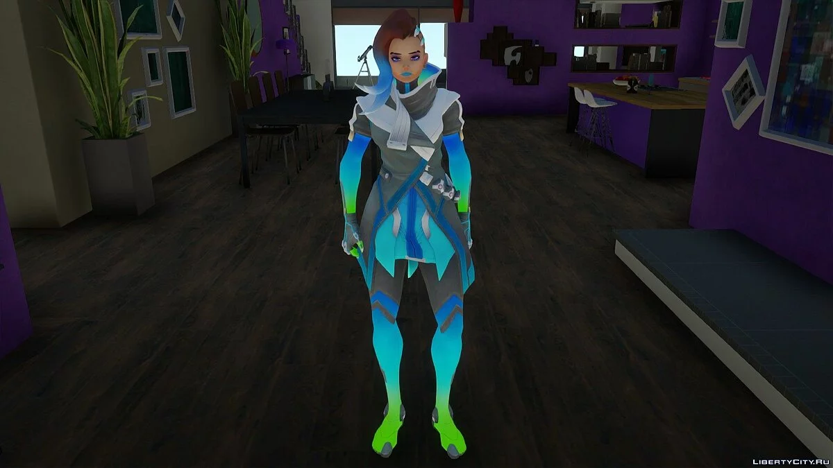 Sombra d'Overwatch / GTA San Andreas