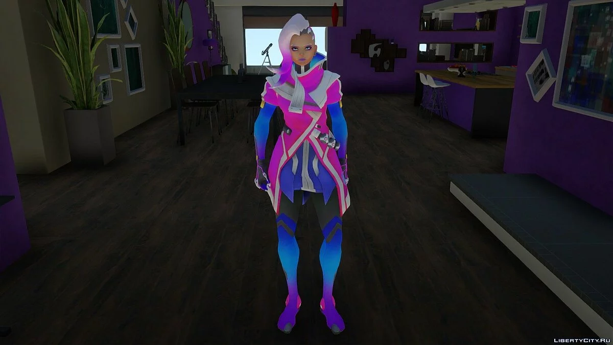 Sombra d'Overwatch / GTA San Andreas