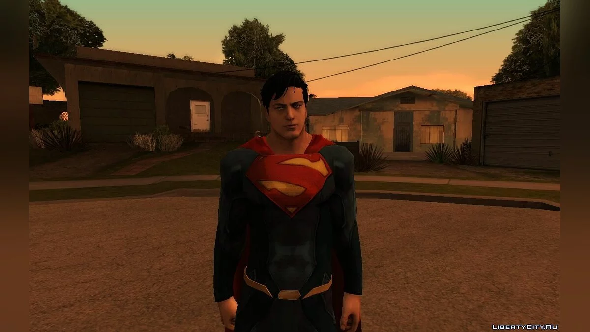 Superman from DC Unchained / GTA San Andreas