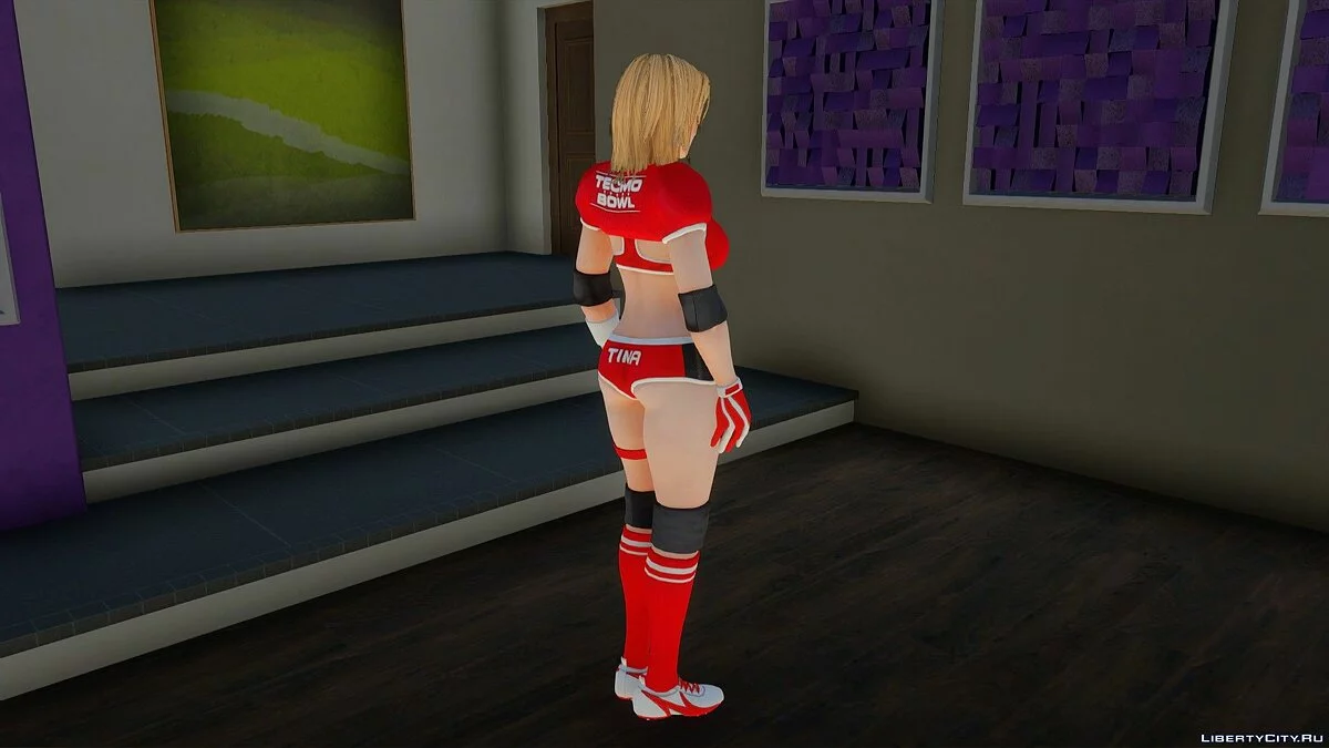 Tina Armstrong Tecmo Bowl / GTA San Andreas