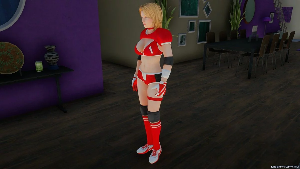 Tina Armstrong Tecmo Bowl / GTA San Andreas