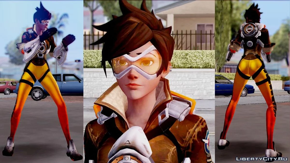Tracer [Overwatch] / GTA San Andreas