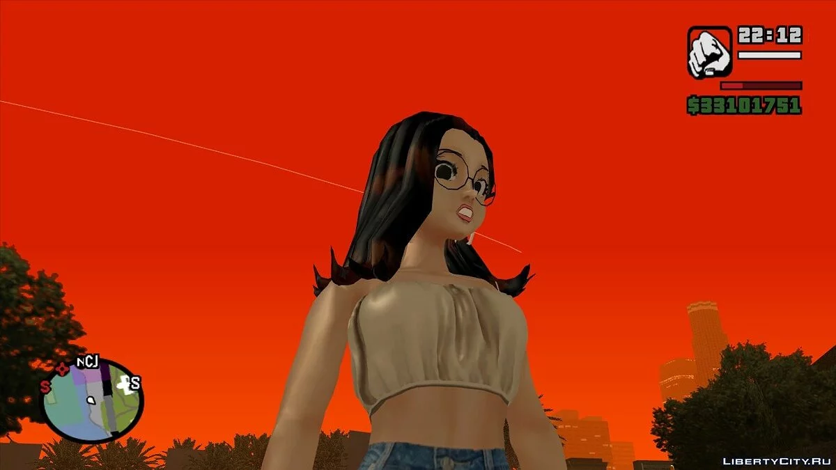 Turma da Mônica - Тіна Кежуал v1 / GTA San Andreas