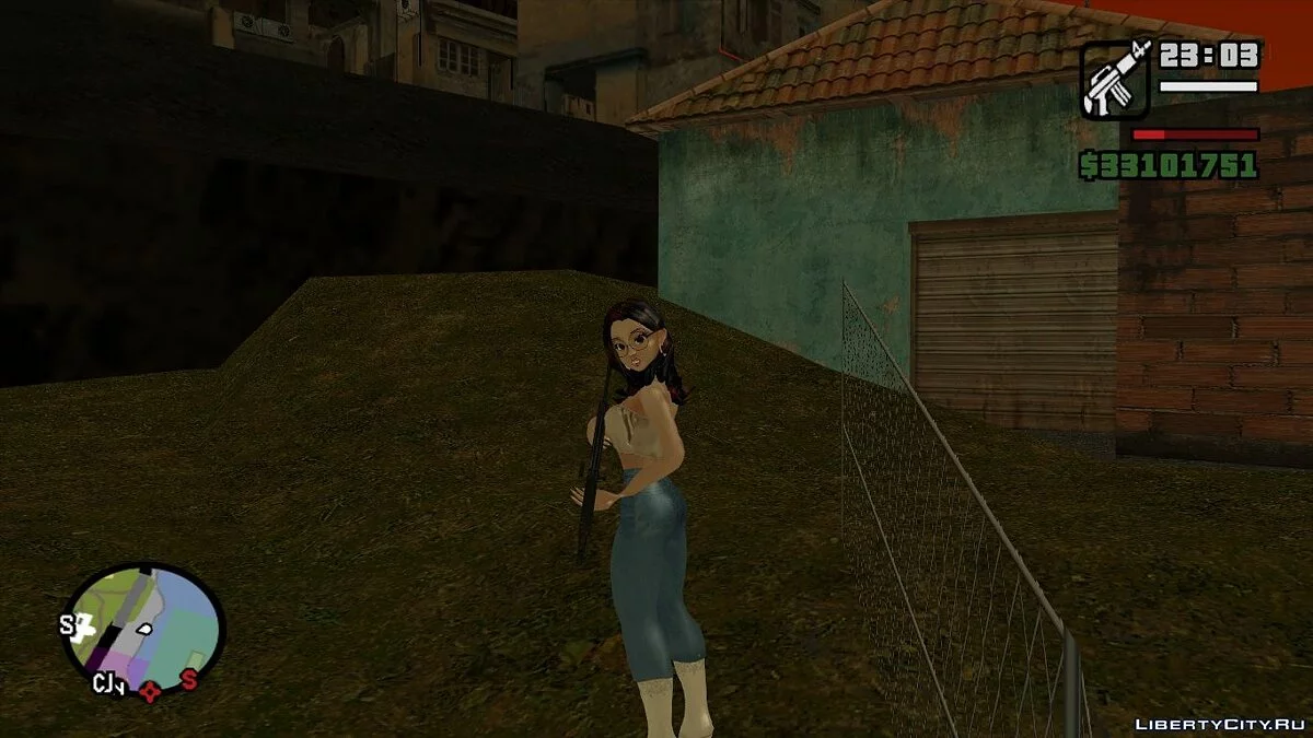 Turma da Mônica - Тіна Кежуал v1 / GTA San Andreas
