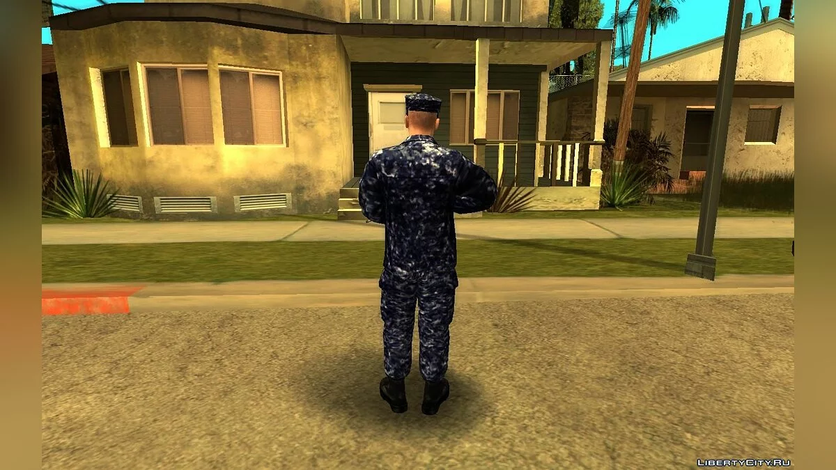 US Navy Ohne Ausrüstung / GTA San Andreas