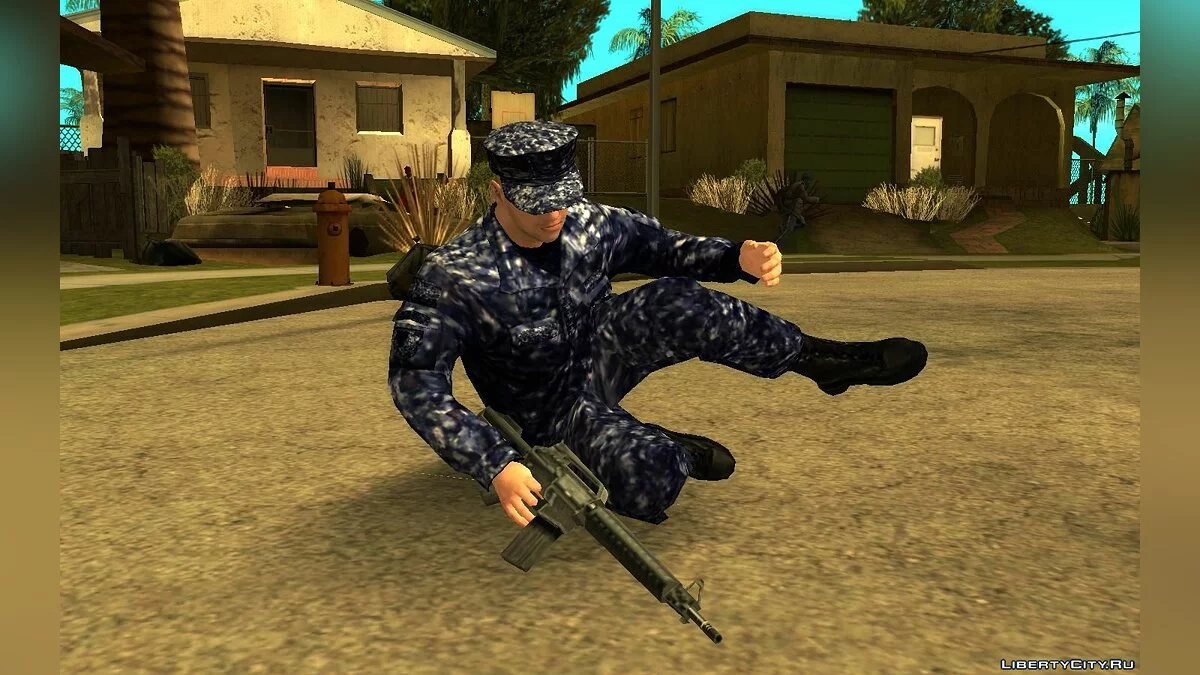 US Navy Ohne Ausrüstung / GTA San Andreas