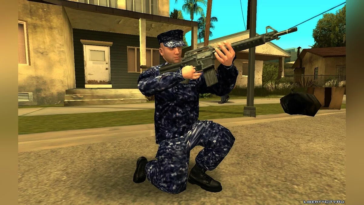 US Navy Ohne Ausrüstung / GTA San Andreas
