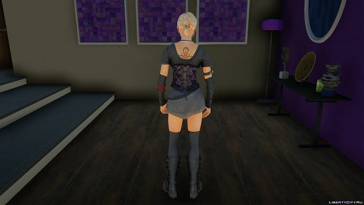 Hexe aus Alone in the Dark: Illumination / GTA San Andreas