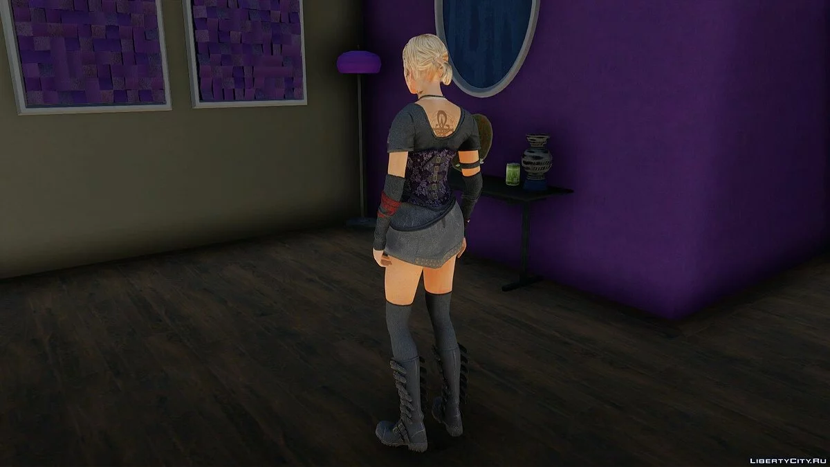 Hexe aus Alone in the Dark: Illumination / GTA San Andreas