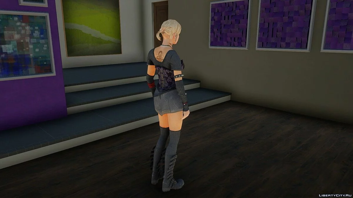 Hexe aus Alone in the Dark: Illumination / GTA San Andreas