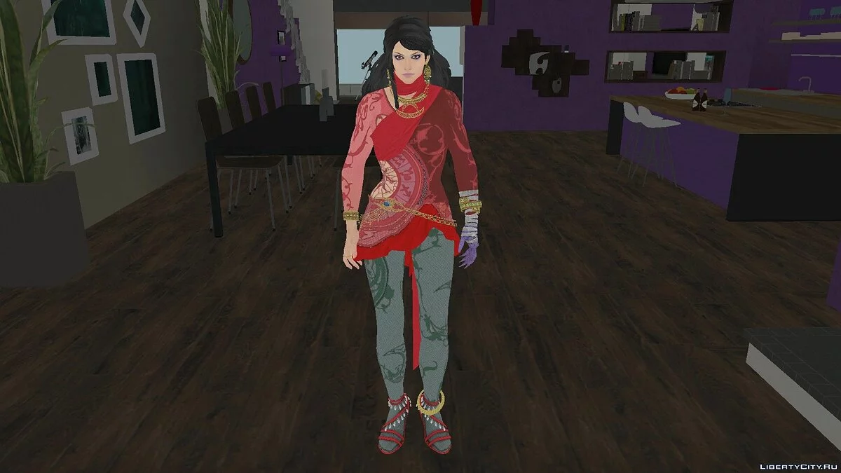 Zafina de Tekken 7 / GTA San Andreas