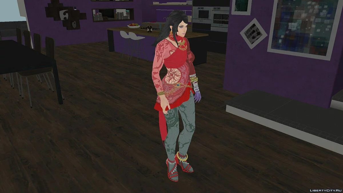 Zafina de Tekken 7 / GTA San Andreas