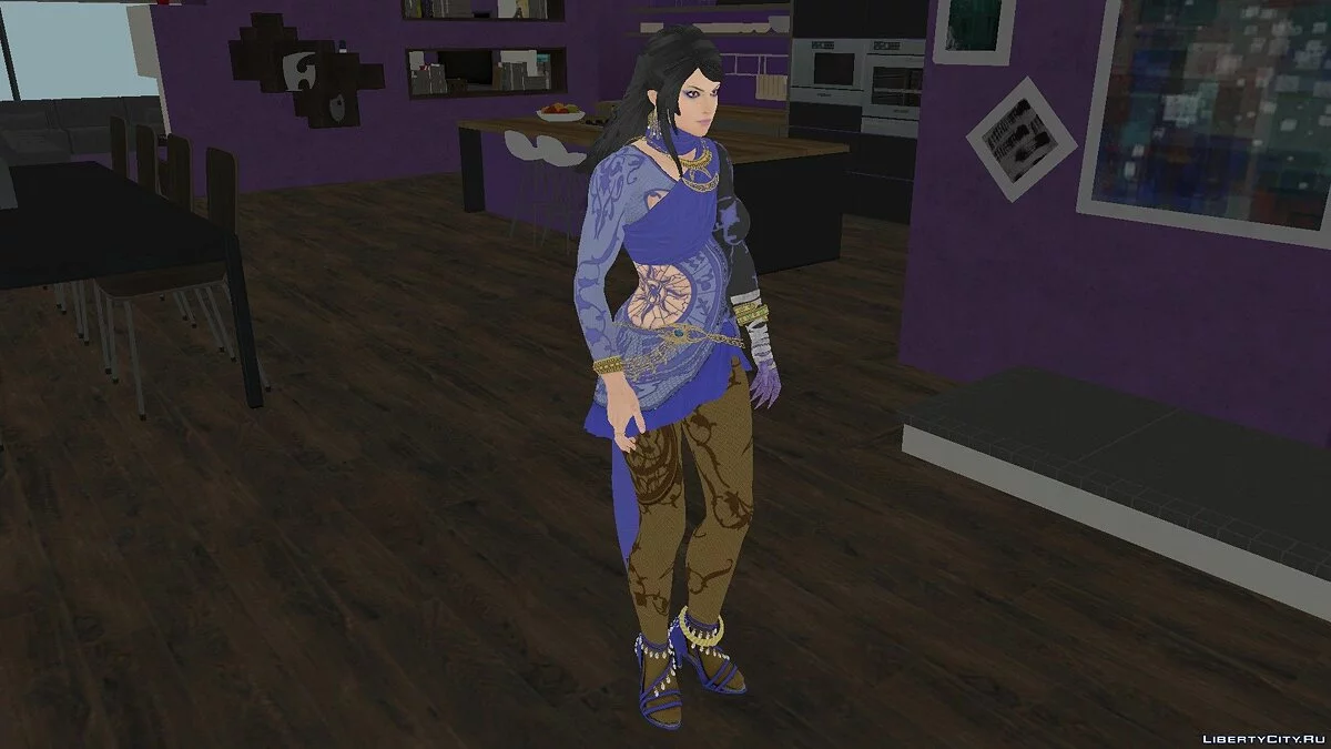 Zafina de Tekken 7 / GTA San Andreas
