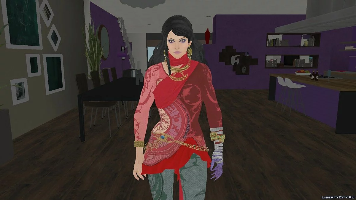 Zafina de Tekken 7 / GTA San Andreas