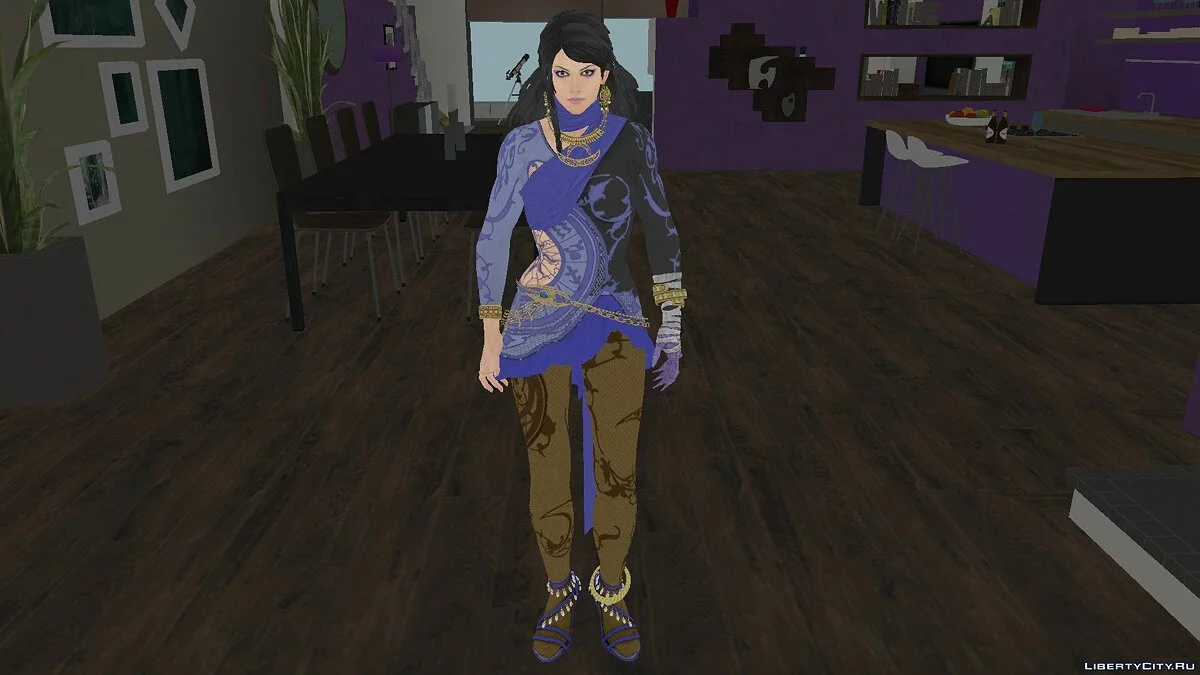Zafina de Tekken 7 / GTA San Andreas